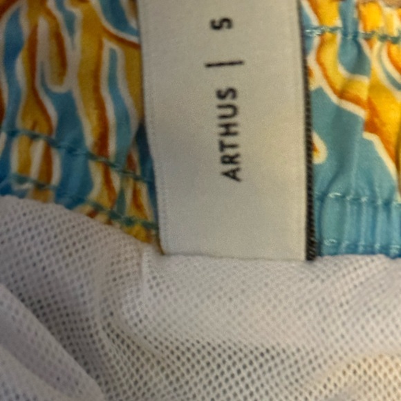 Bluemint arthus blue swim trunks NWT size small above the knee - Picture 5 of 5